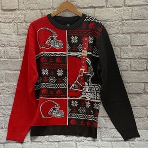Cleveland browns holiday sweater ugly sweater Football